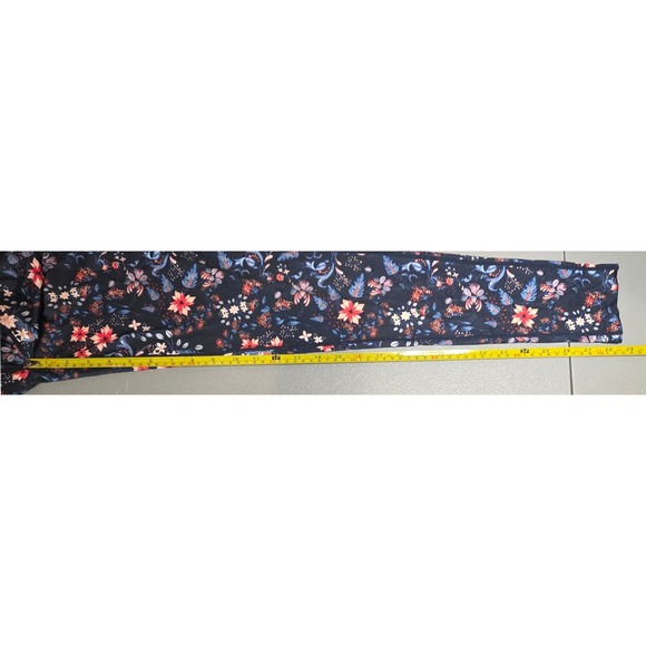 Kari Traa Womens M Fryd Navy Floral Base Layer Pants - Picture 9 of 12